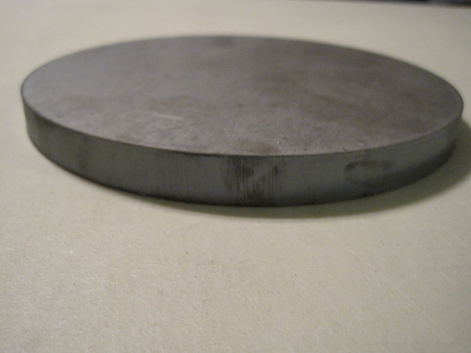 1/2″ Steel Plate, Disc Shaped, 8″ Diameter, .500 A36 Steel, Round, Circle
