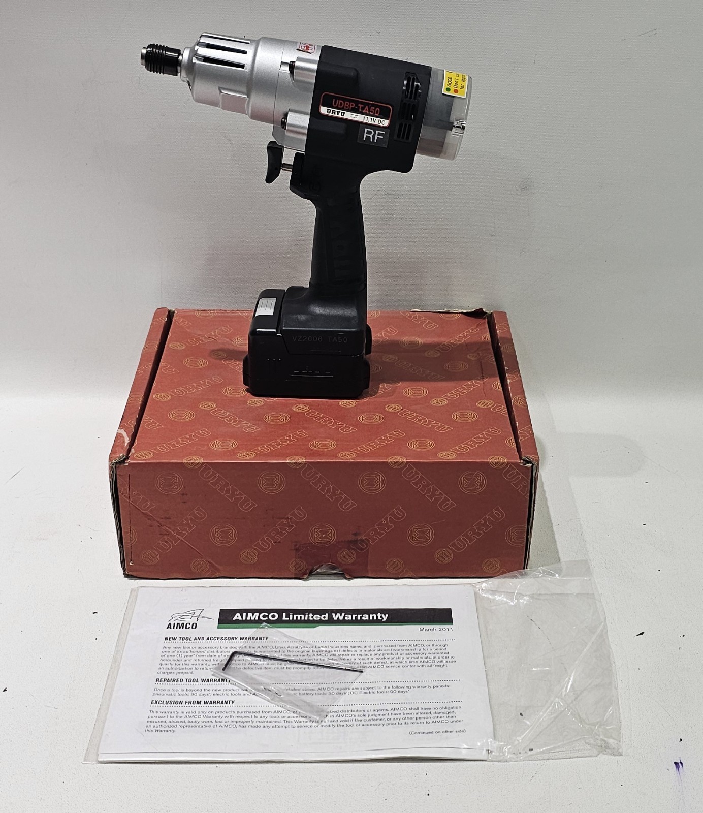 URYU UDBP-TA50 11.1V DC Cordless Hydraulic Pulse Tool