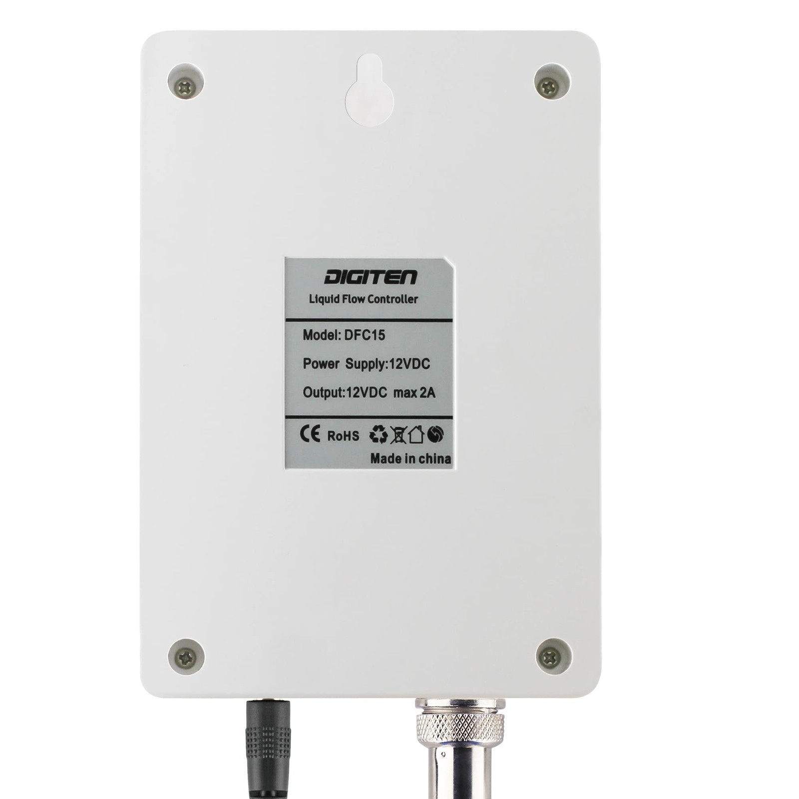 DIGITEN Water Liquid Flow Rate Volume Digital Display Flowmeter Quantitative…