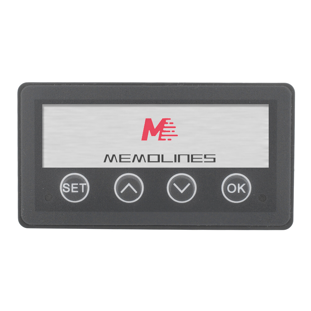 MODBUS-RTU Communication Display Meter RS485 Master-Slave-Monitored DC 8-25V