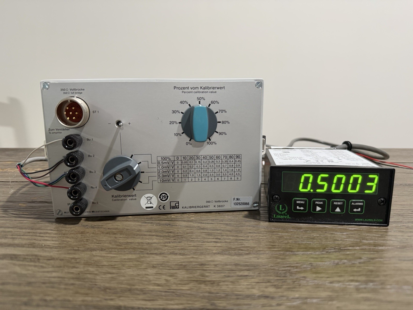 HBM K3607 Calibration Unit