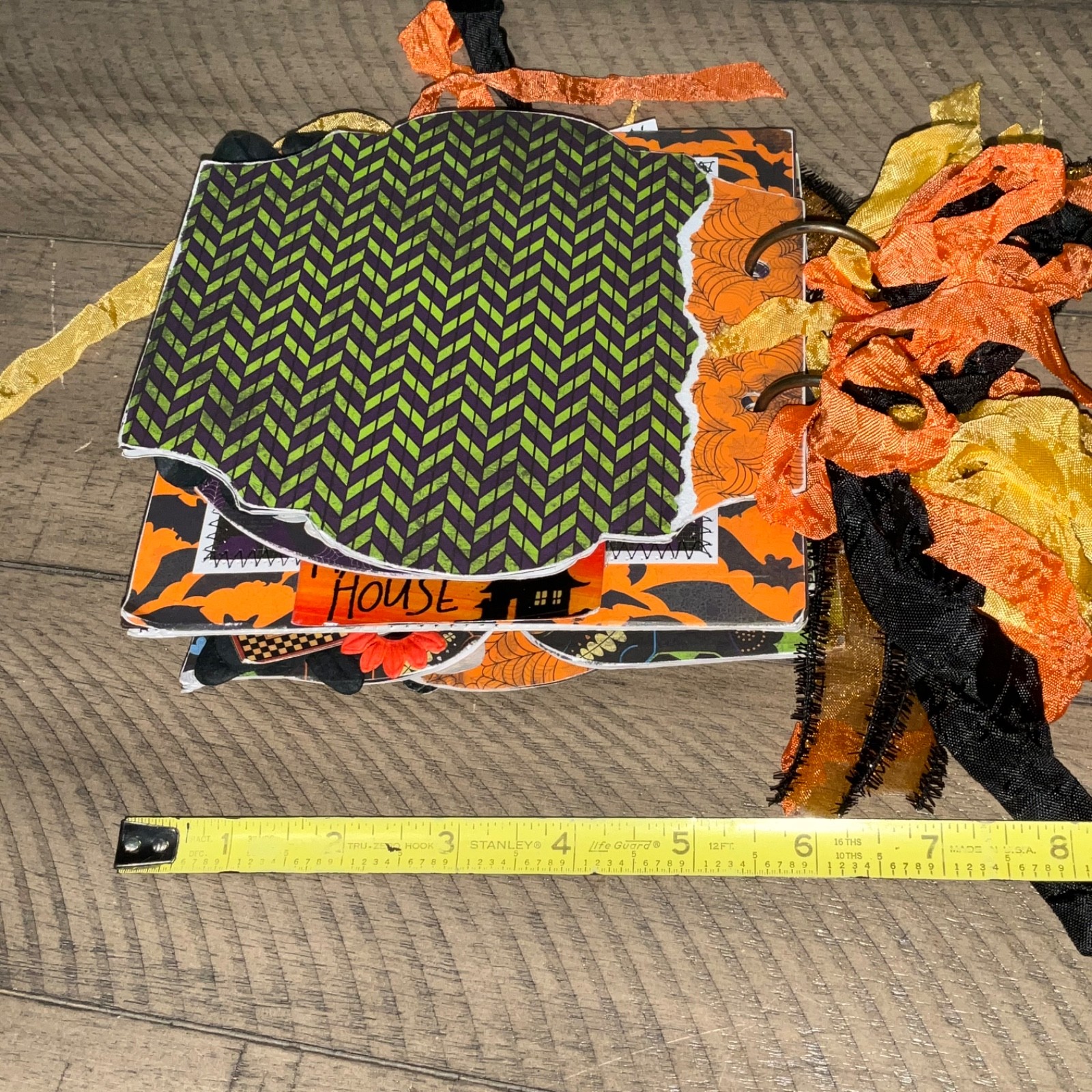 Junk Journal – Halloween Handmade – LOVELY VERY DETAILED OOAK