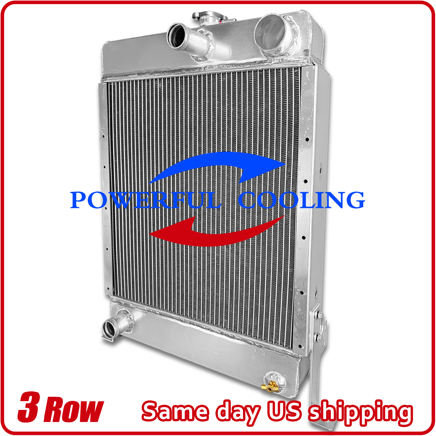 Aluminum Radiator fits David Brown 990 995 996 1212 1210 K922003 / Case K922058