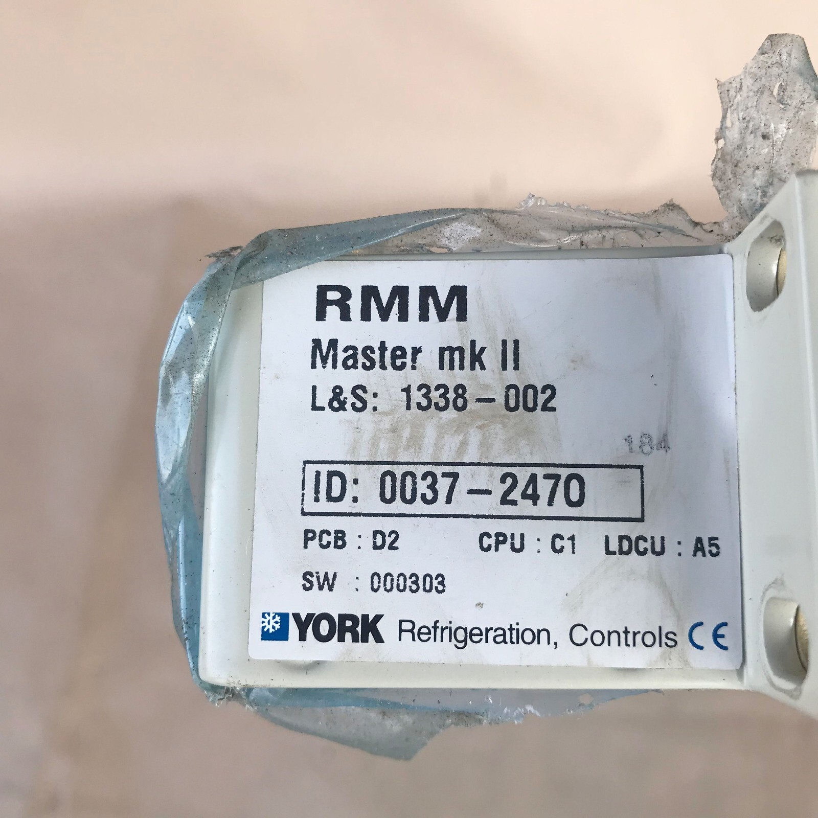 YORK REFRIGERATION 1338-002 RMM MASTER MK II MODULE [3]