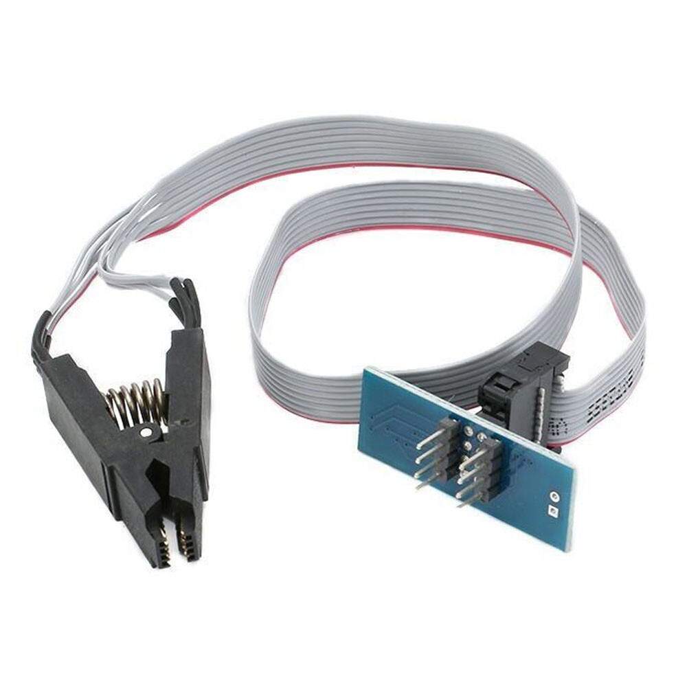 5pack SOIC8 SOP8 Flash Chip IC Test Clip Socket Adapter BIOS/24/25/93 Programmer