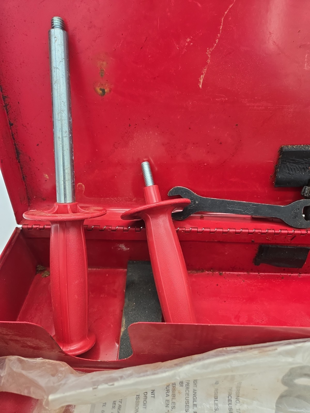 Milwaukee 1/2″ Two Speed Drill 48-06-2871 With Right Angle Drive 1107-1 (1CN)