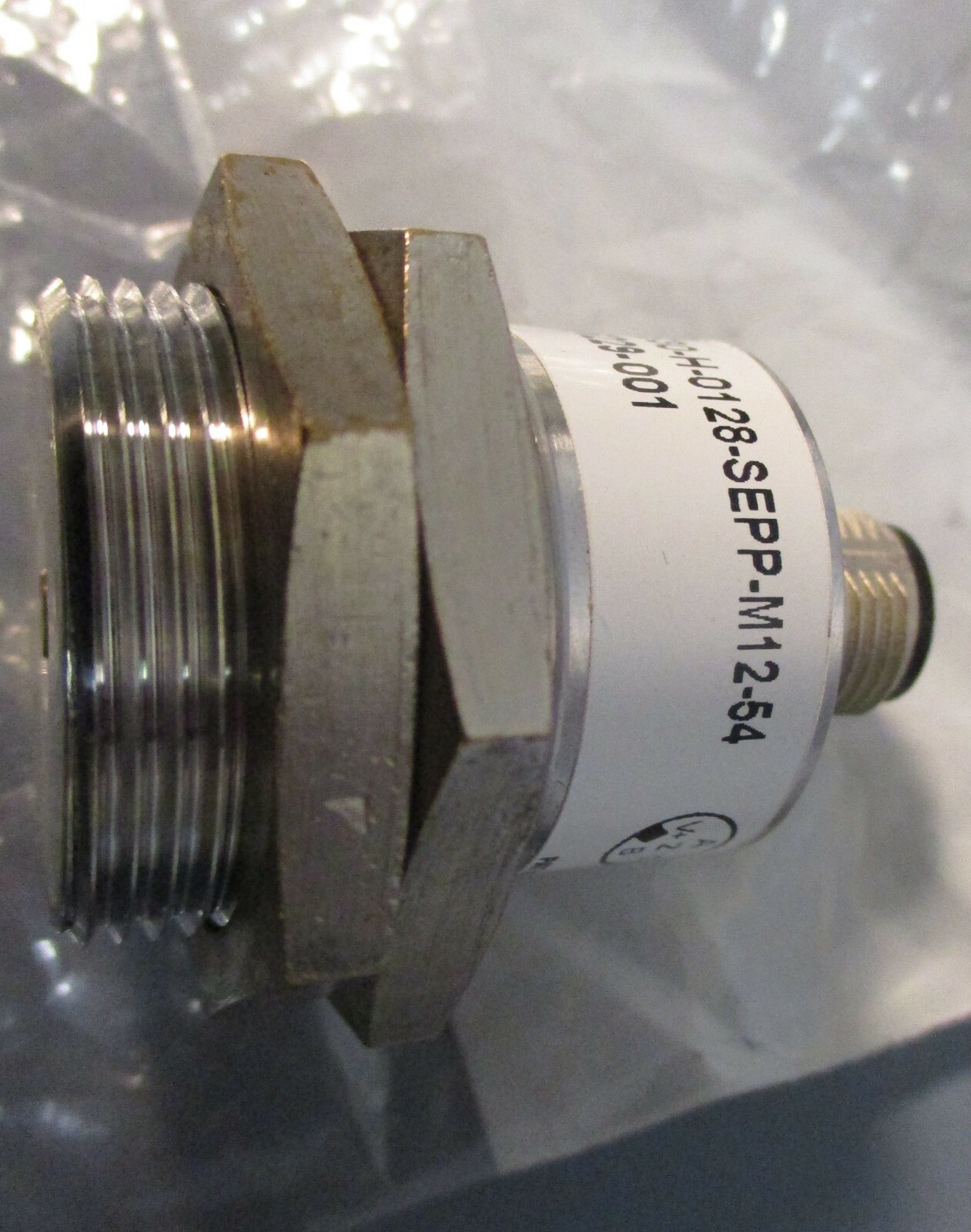 Joral PE30-H-0128-SEPP-M12-54 30mm 128 PPR Non-Contact Encoder and Magh Ring