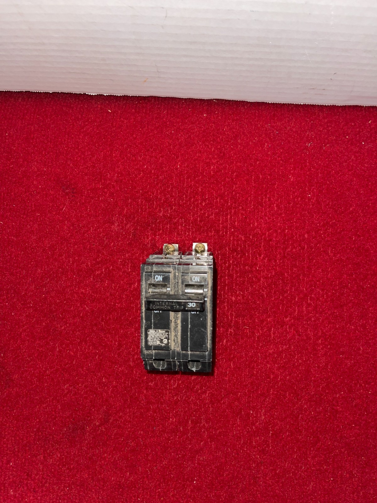 GE THQB2130 30 Amp Double Pole Bolt-On Circuit Breaker