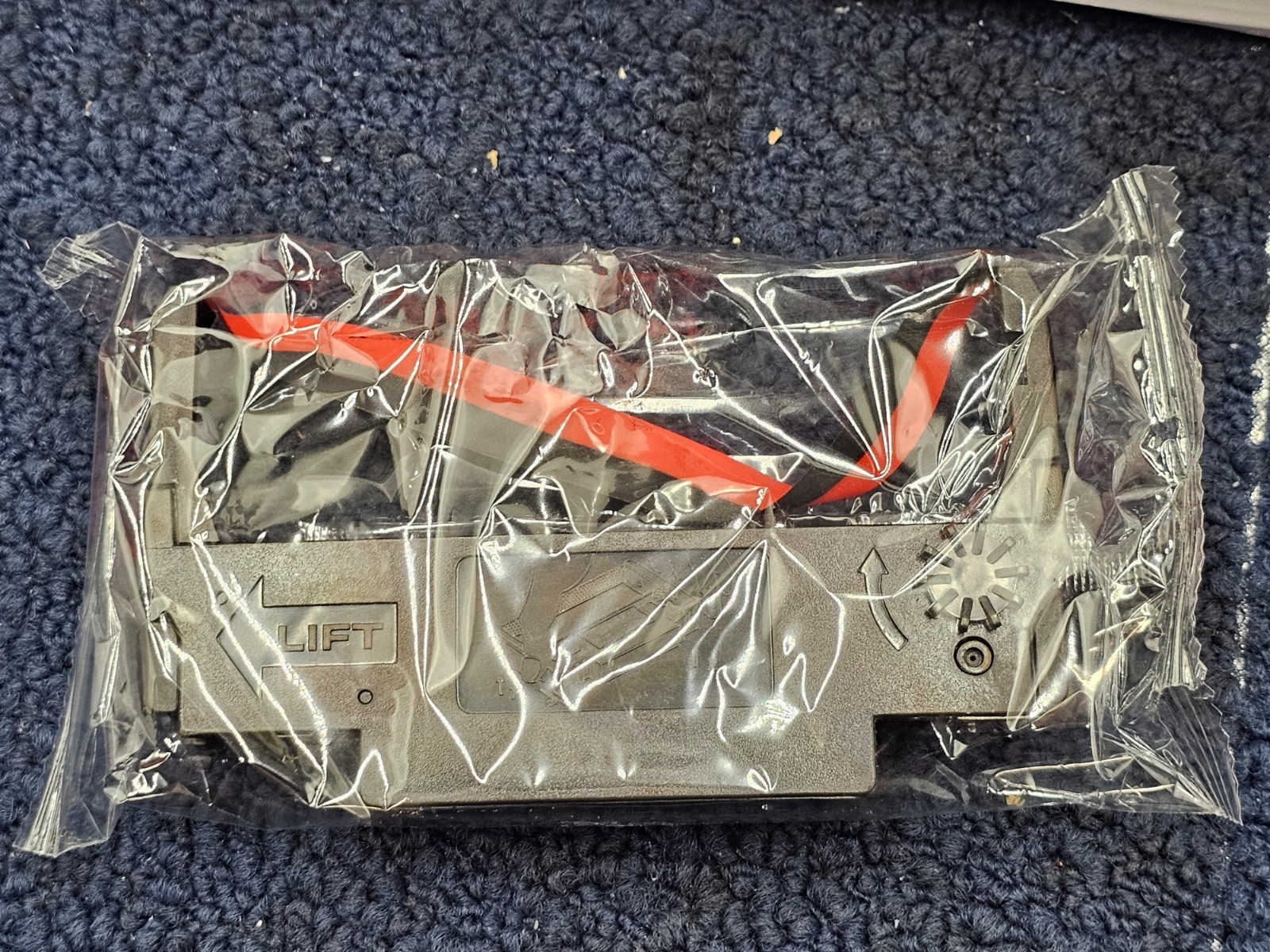 (QTY 12) R-ERC30-12-BR Black/Red Ribbon Cartridges fits EPSON ERC30