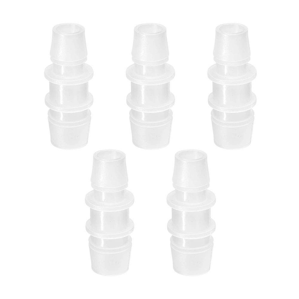 Quickun Plastic Hose Barb Reducer Fitting 3/4″ to 5/8″ Barbed 3/4-5/8, Brass