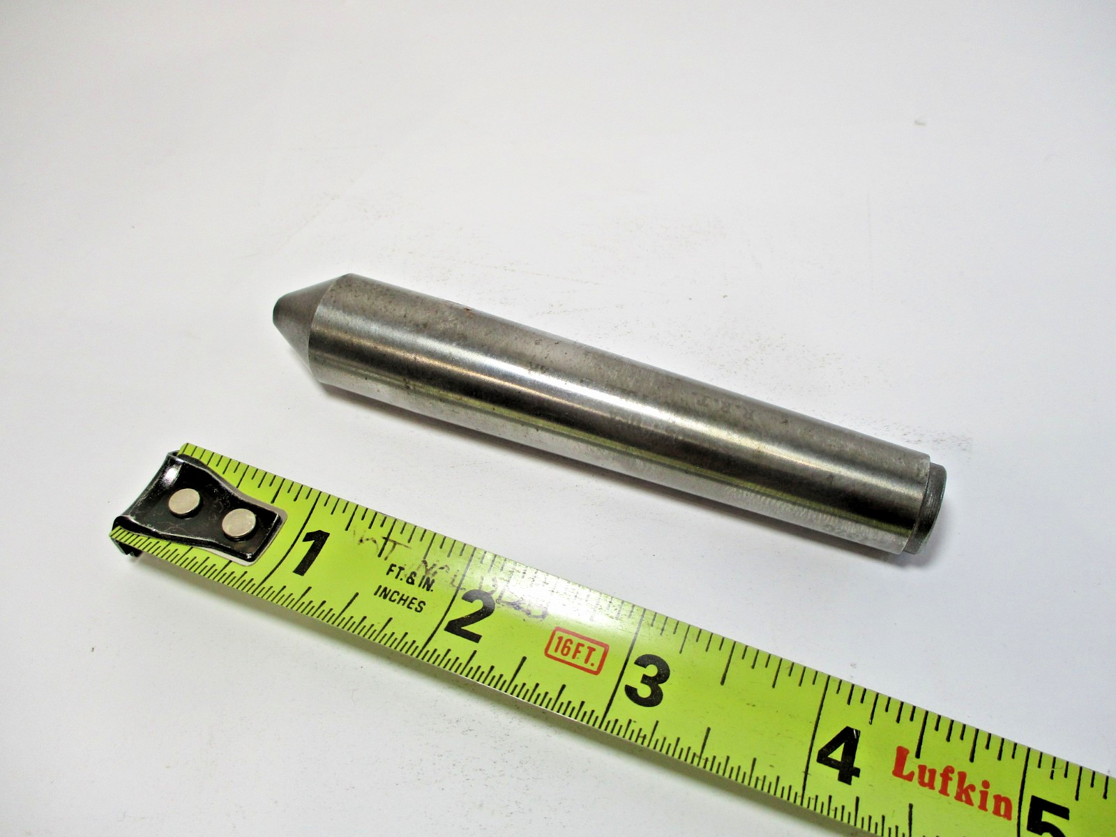 JARNO # 6 Taper Lathe DEAD Full Center 60° CARBIDE Tip RRT USA # 2597-06 in VGC