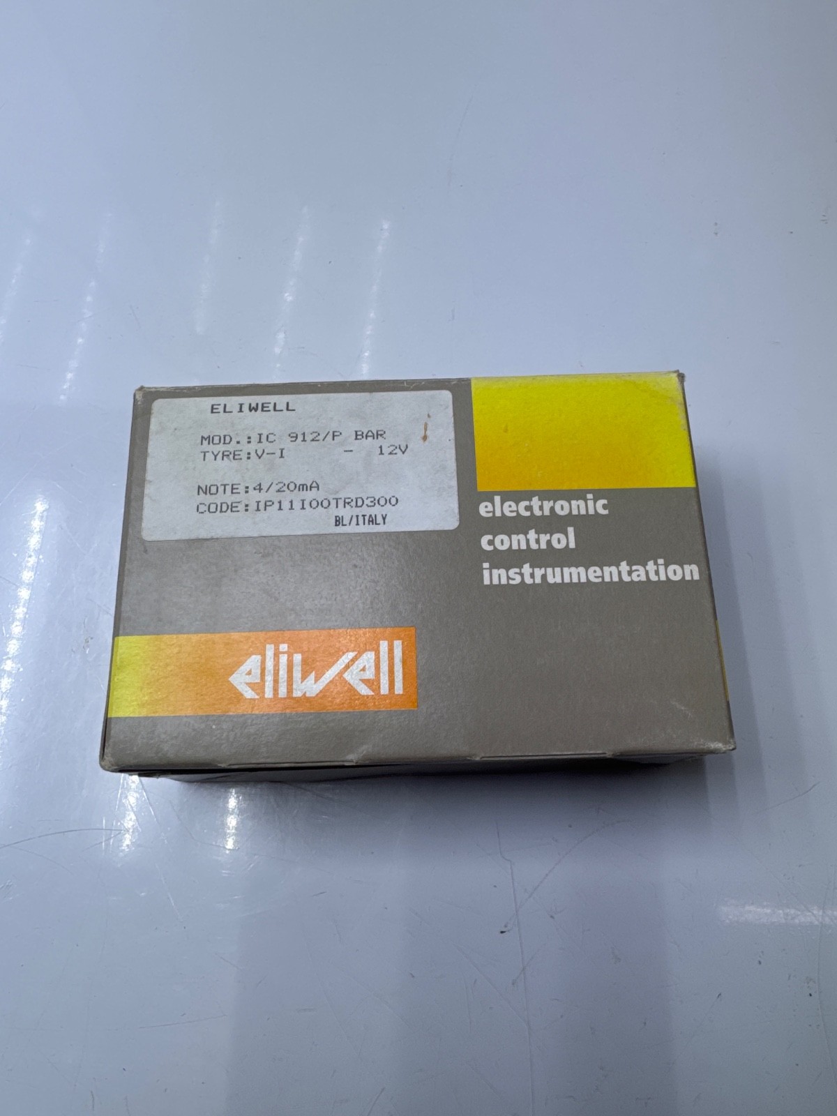 Eliwell IC 912/P BAR V-I IP11I00TRD300 Electronic Controller