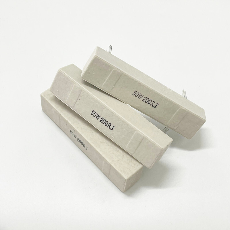 2pcs Cement Resistor 50W2RJ 2 ohm Ω 50Watts RX27 SQP Resistance
