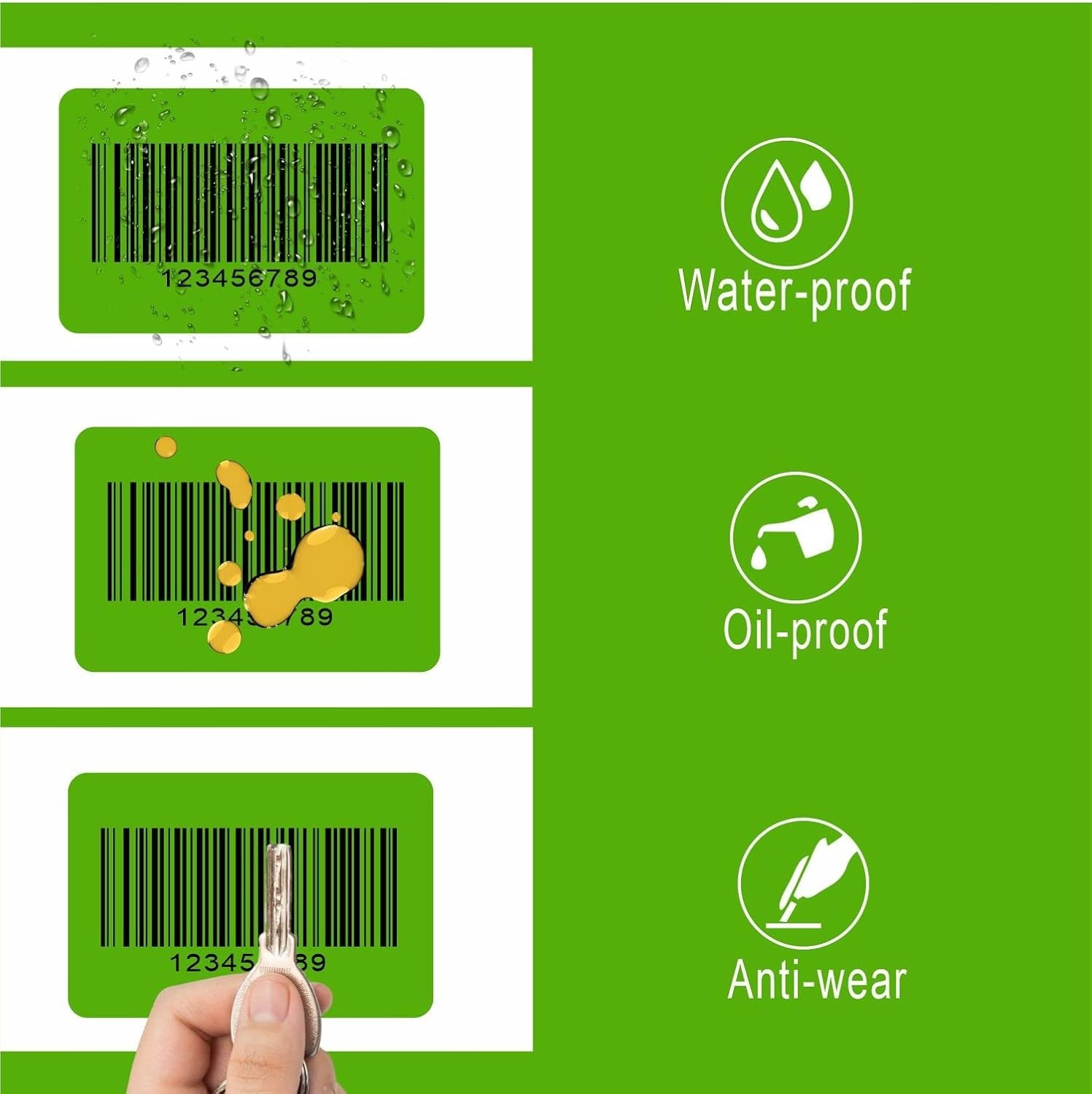 3×2 inch Color Direct Thermal Labels for Shipping, Barcodes, Address, Compati…