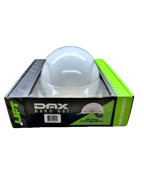 LIFT SAFETY-CAP STYLE HARD HAT-FIBER RESIN-WHITE-ANSI CLASS C-HDFC17WG