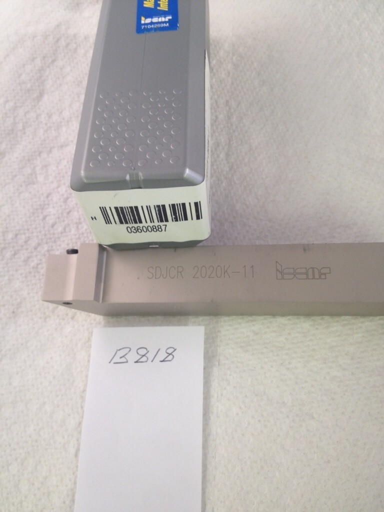 1 NEW ISCAR TOOL HOLDER SDJCR 2020K-11. ISRAEL MADE.03600887. {B818}