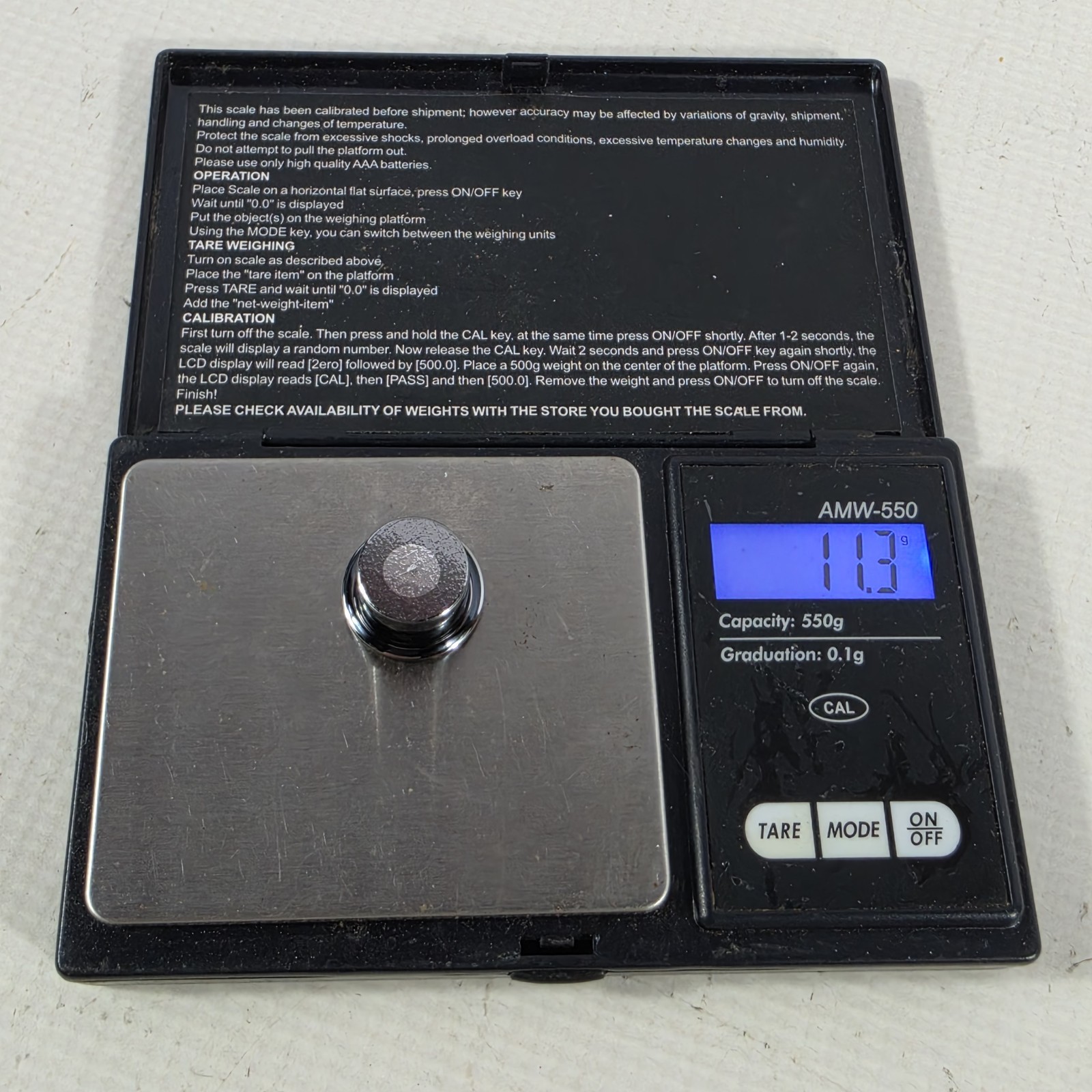Detector Grade High Purity Germanium Crystal HPGe (LOT OF 5) EG&G Kevex 0.7073Kg