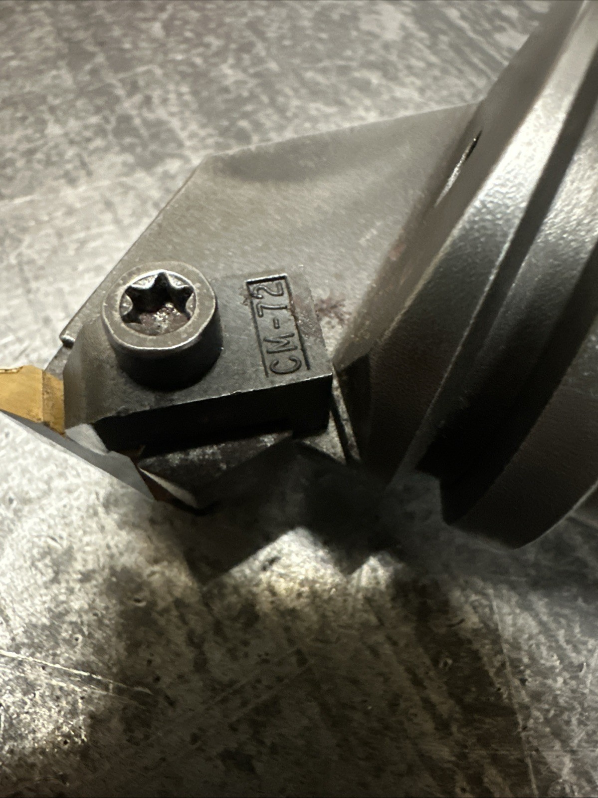 KM Kennametal # 164246CE5 Top Notch Insert CM72 Clamp KM50??
