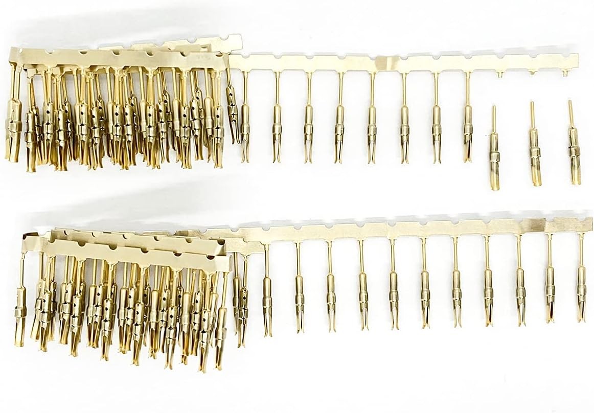 100 Pieces 1.0mm 0.039inch Diameter Tube Socket Pins Nixie VFD Size: for IN-18