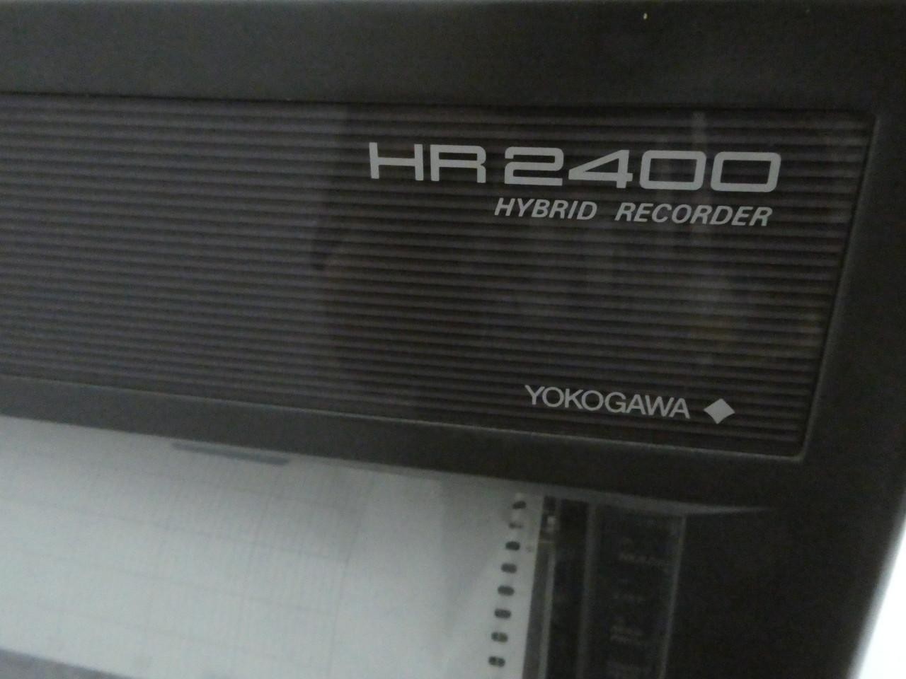 Yokogawa 408231-02/RS232C/MATH/AK-12 Hr2400 Hybrid Chart Recorder