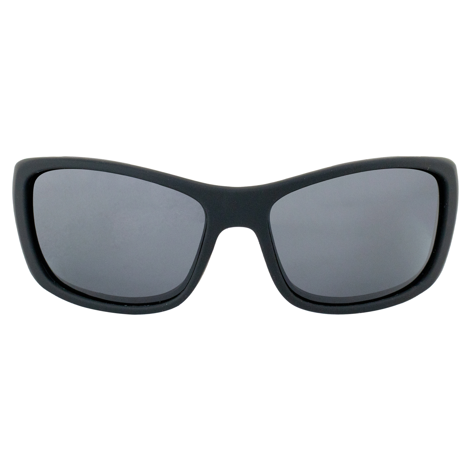 BluWater Paddle Polarized Sunglasses Matte Black Frames w/ Grey Lenses by