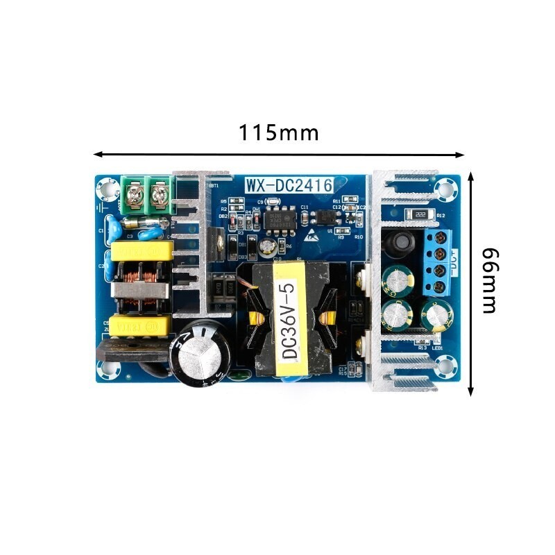 36V 5A 180W 50/60HZ AC-DC Switching Power Supply Board AC 100V-240V to DC 36V
