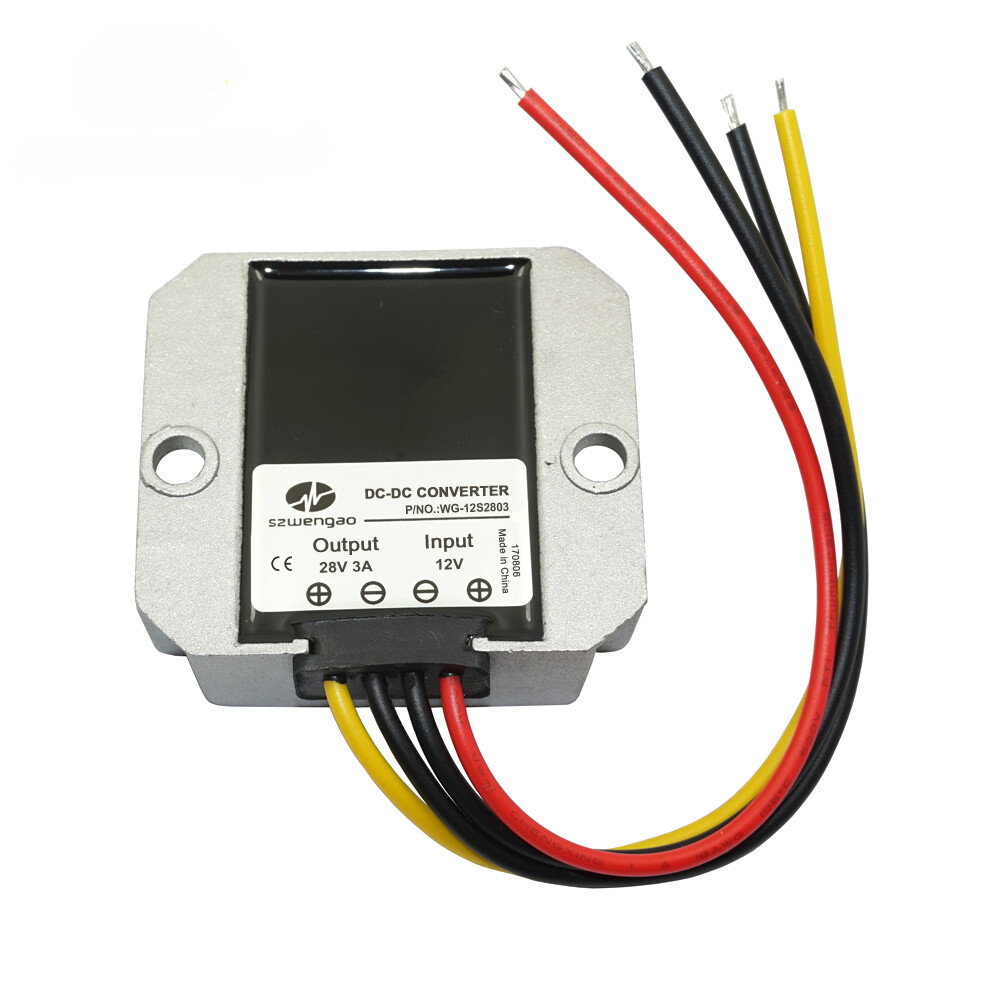 DC 12V to 19V/28V 3A 5A 8A 10A 15A 20A 30A Step-up DC-DC converter power for car