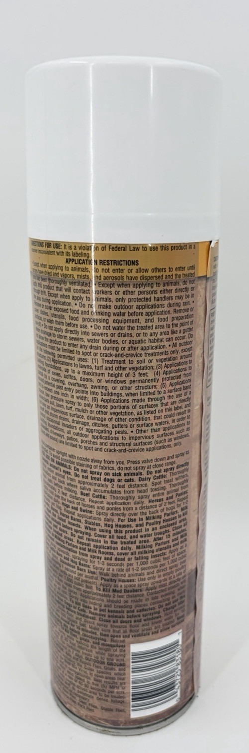 Country Vet Farm & Dairy CV-80D For Insect Control – 18.5 oz ~ Lot of 5 Cans