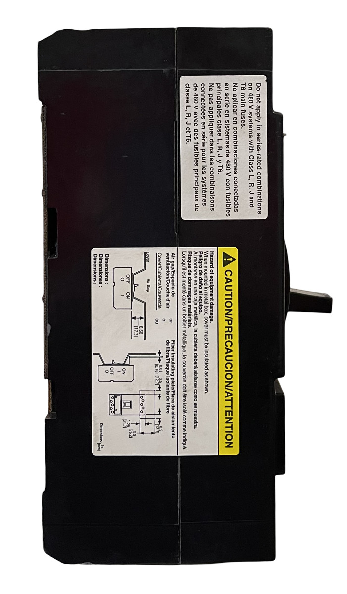 Square D KAL36175 Breaker | 175A | 3P | 600V | 25kA @ 480V | K Frame | MCCB