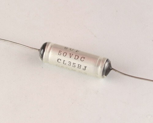 CL35BJ060MP3 IEI CAPACITOR 6UF 50V TANTALUM FOIL AXIAL