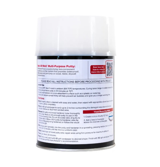JB Weld Multi-Purpose Putty – Quart – Home Exterior & Interior (40052)