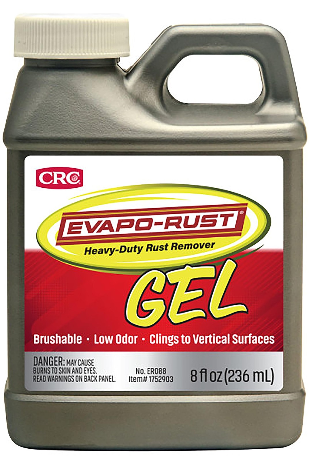 CRC Evapo-Rust Gel Rust Remover, 8 Fl Oz, Rust Remover for Vertical Surfaces,…