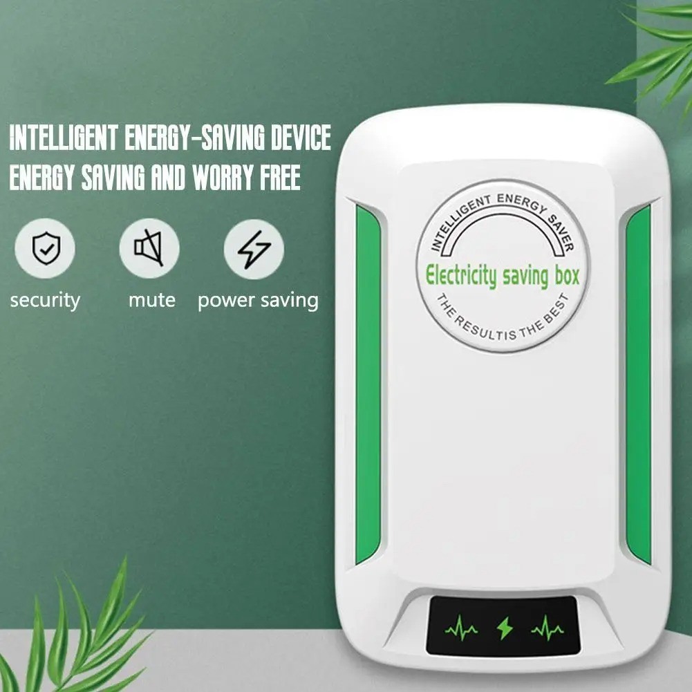 Electricity Saving Box-Intelligent Energy Saver Plug in Saving Device for Home,