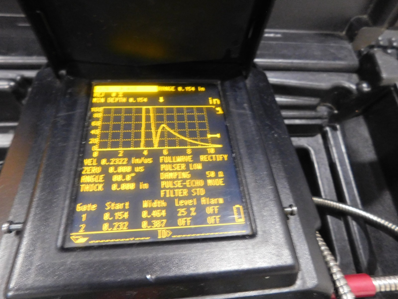Panametrics Epoch III, Model: 2300 Flaw Detector with Manual and Case