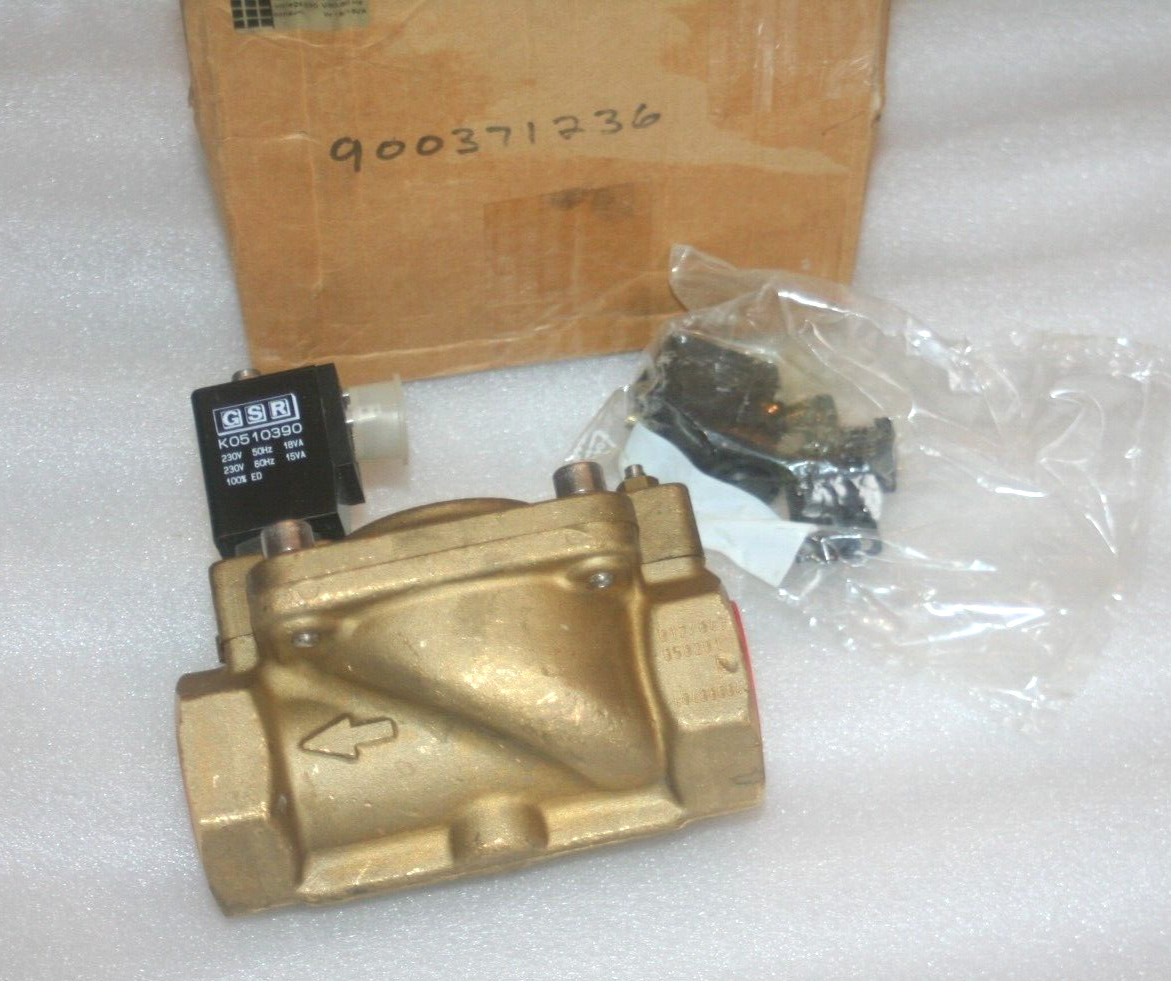 GSR GERMANY B4026/1002/0032 Solenoid Valve AU101318, 1-1/4″ * NEW *