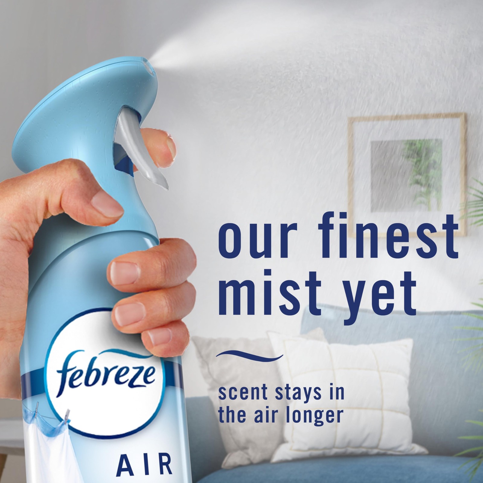 Febreze Air Mist Air Freshener Spray Odor Fighting Room Spray Gain 6 Pack