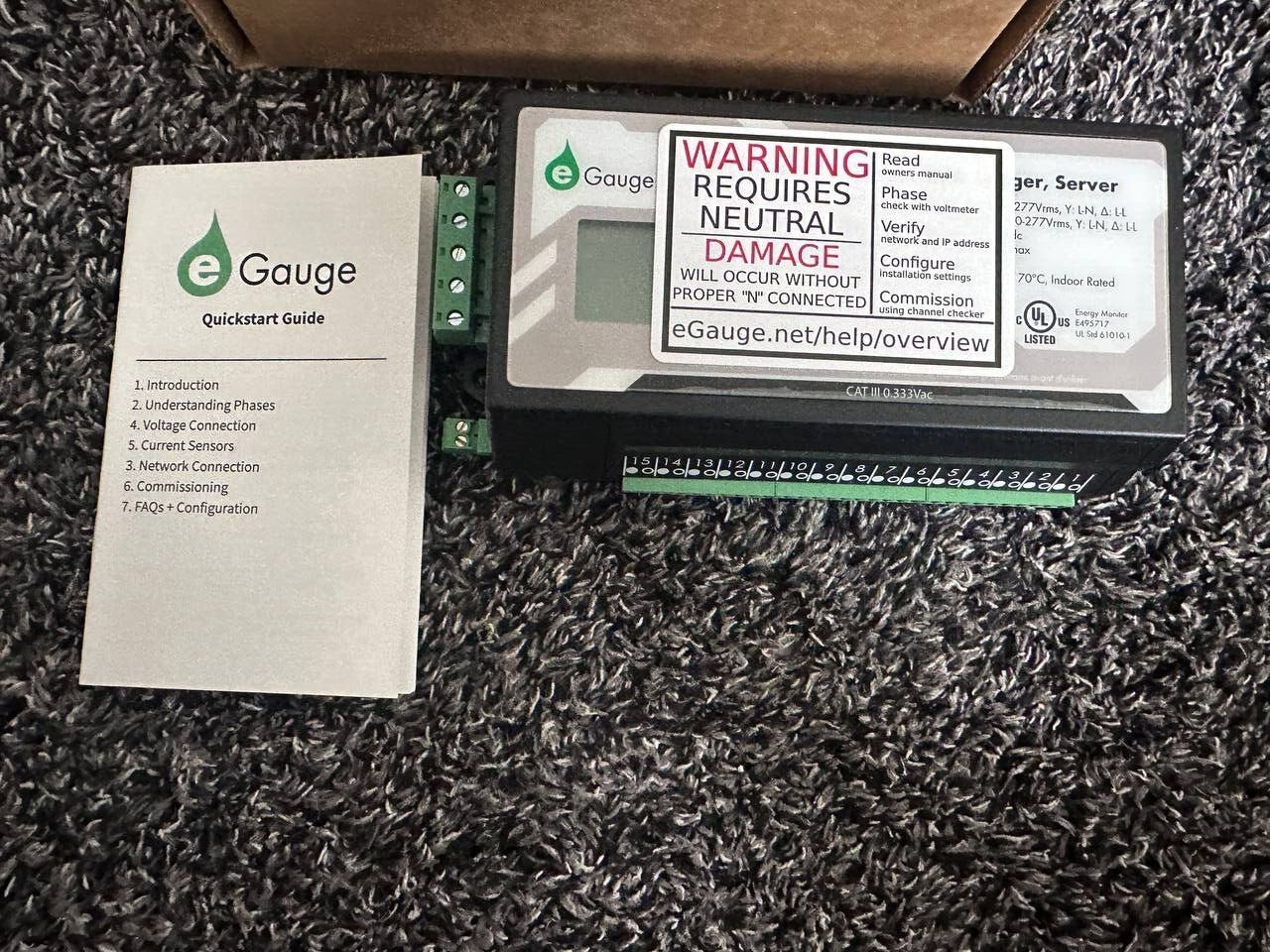 eGauge System eGauge Core EG4015 CAT III 0.333