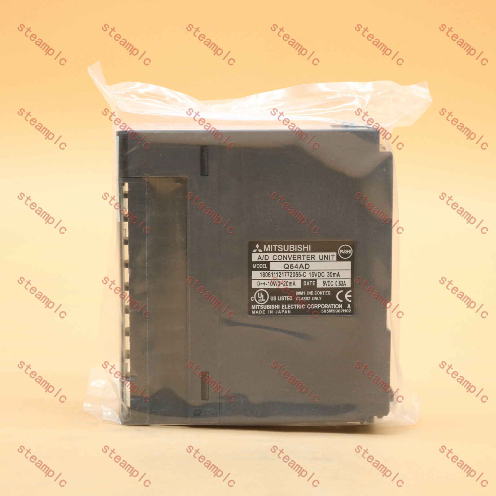 New Mitsubishi Q64AD Digital Conversion Unit 4 Channels 1 years warranty