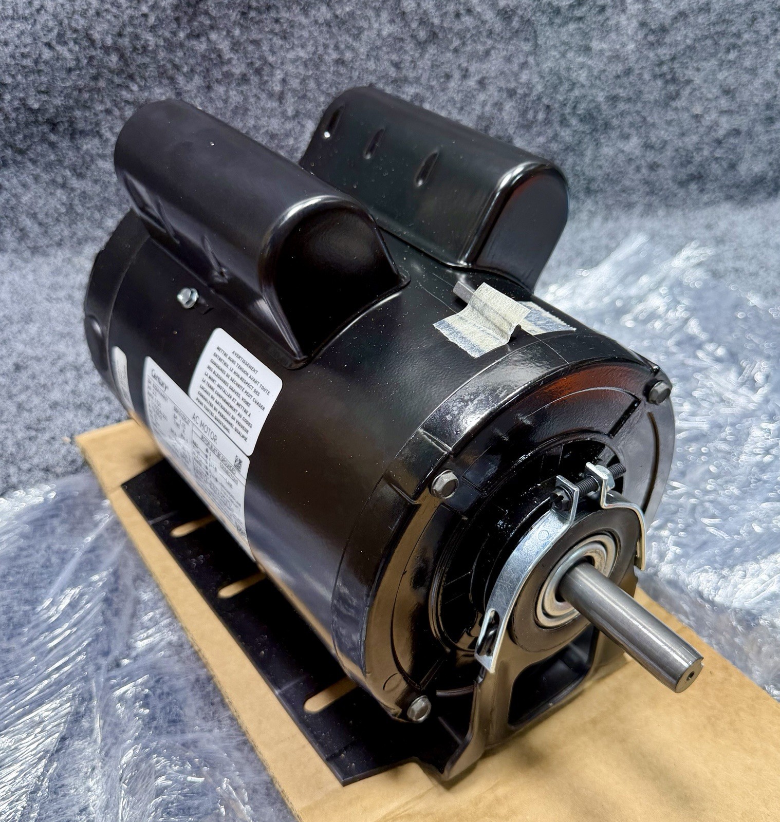 Century RB1204AV1 Belt Drive Blower Motor 2 HP, 115/208-230V, 1,725 RPM, 56H