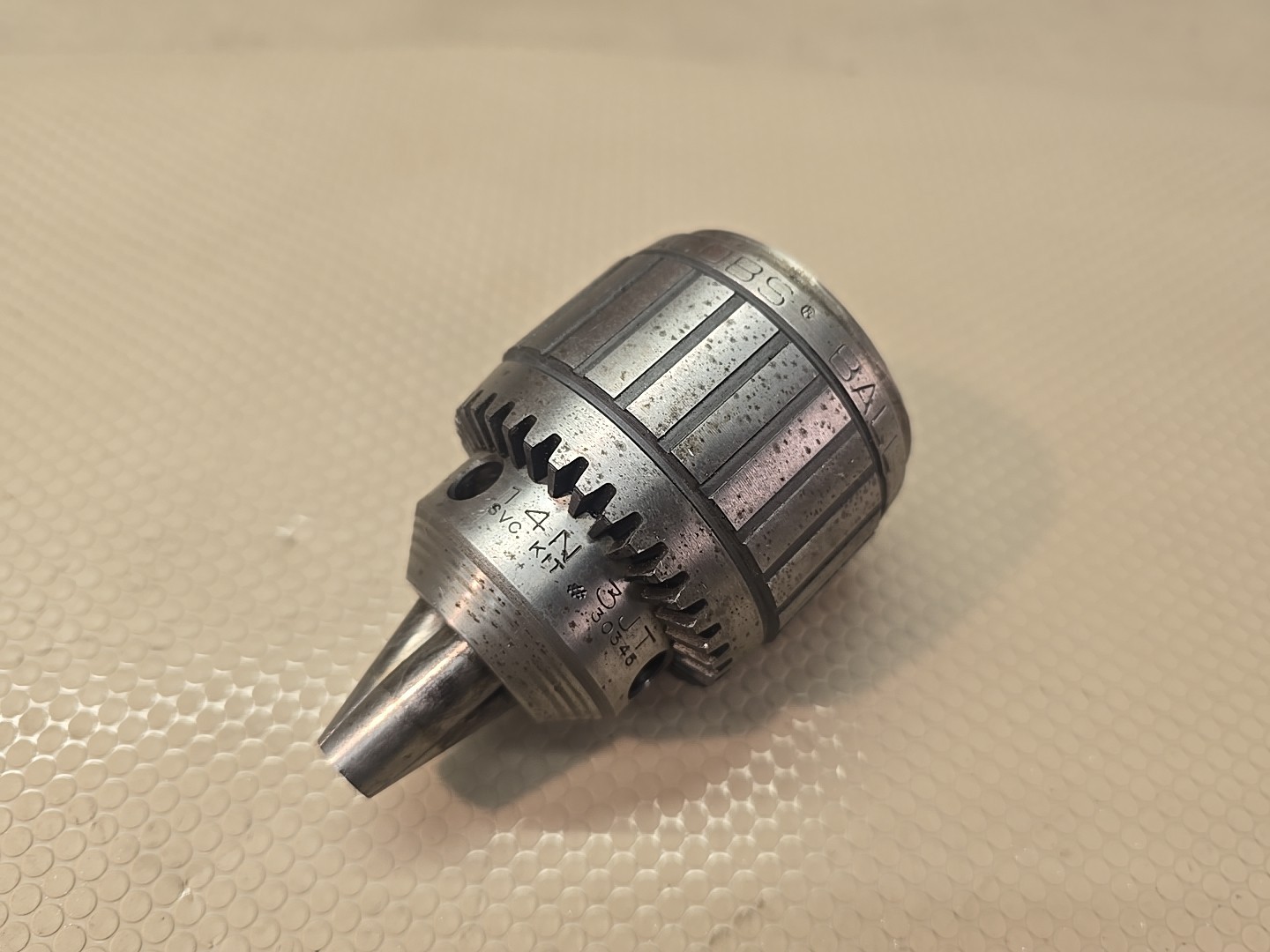 JACOBS 14N BALL BEARING SUPER DRILL CHUCK 0-1/2″, 0-13mm CAP JACOBS TAPER #3 JT3