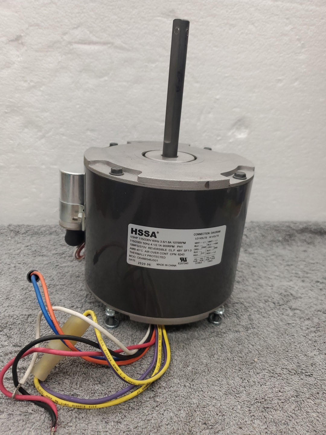Captive Aire DMUA18FA 18″ Commercial Makeup Air Fan 1/3HP 115/230V 1075RPM NEW