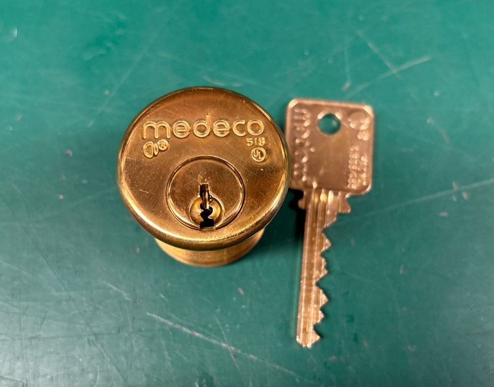 Medeco Biaxial High Security Mortise Lock Cylinder – G3 Keyway