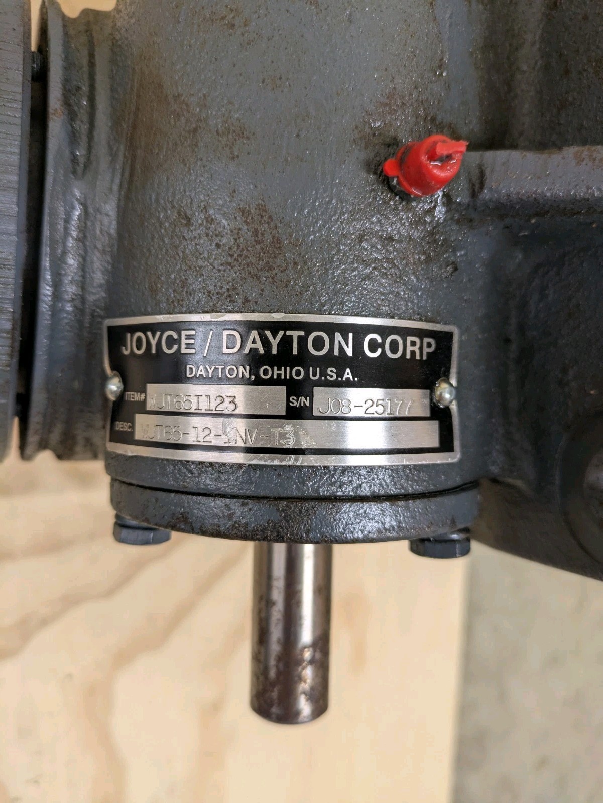 Joyce Dayton WJT65I123 Machine Screw Jack Actuator WJT65-12-INV-T3