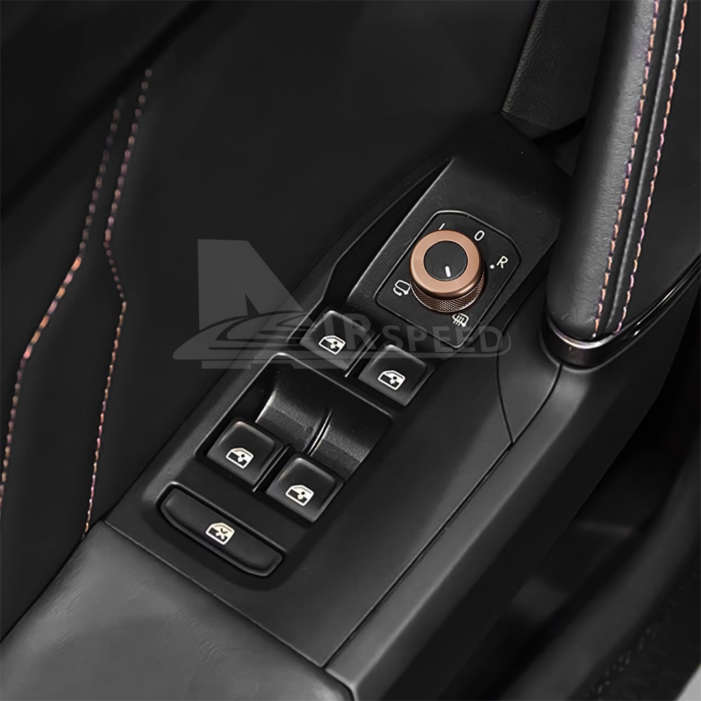 Rear View Mirror Knob Cover Trim For Cupra Formentor Leon Ateca Terramar 2020-26