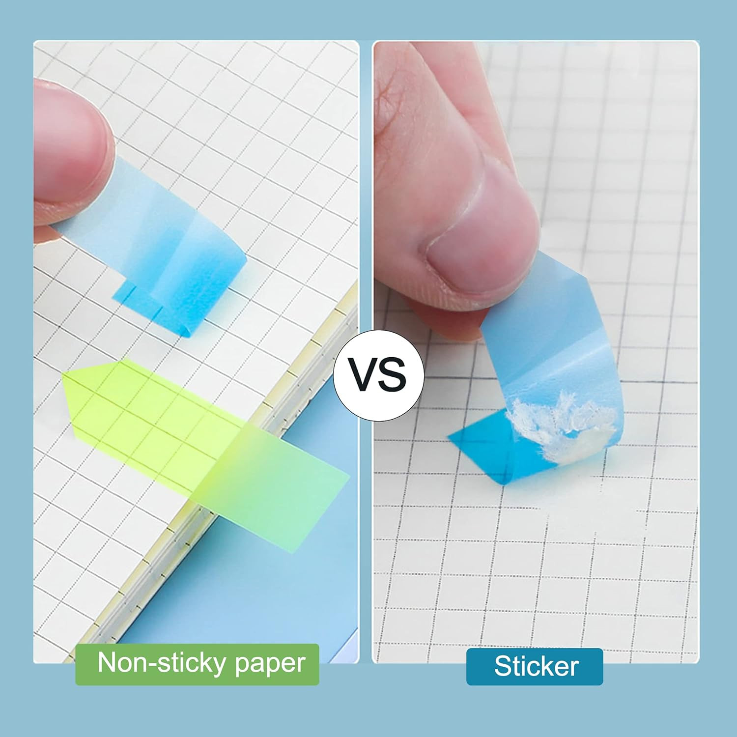 1200 Pcs Arrow Flag Sticky Tabs Page Markers Index Bookmarks 10 Colors PET