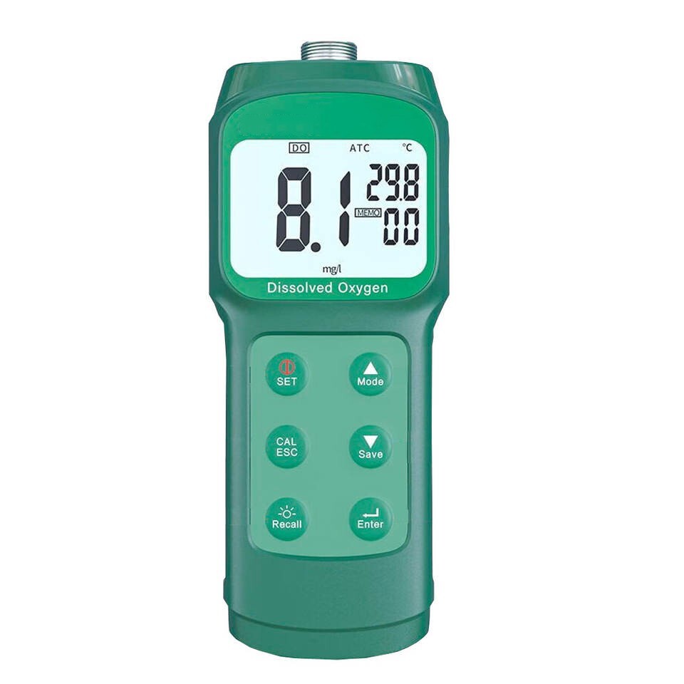 Dissolved Oxygen Meter Water Quality Analyzer with 5 Meters Probe 0.0~30.0mg/L