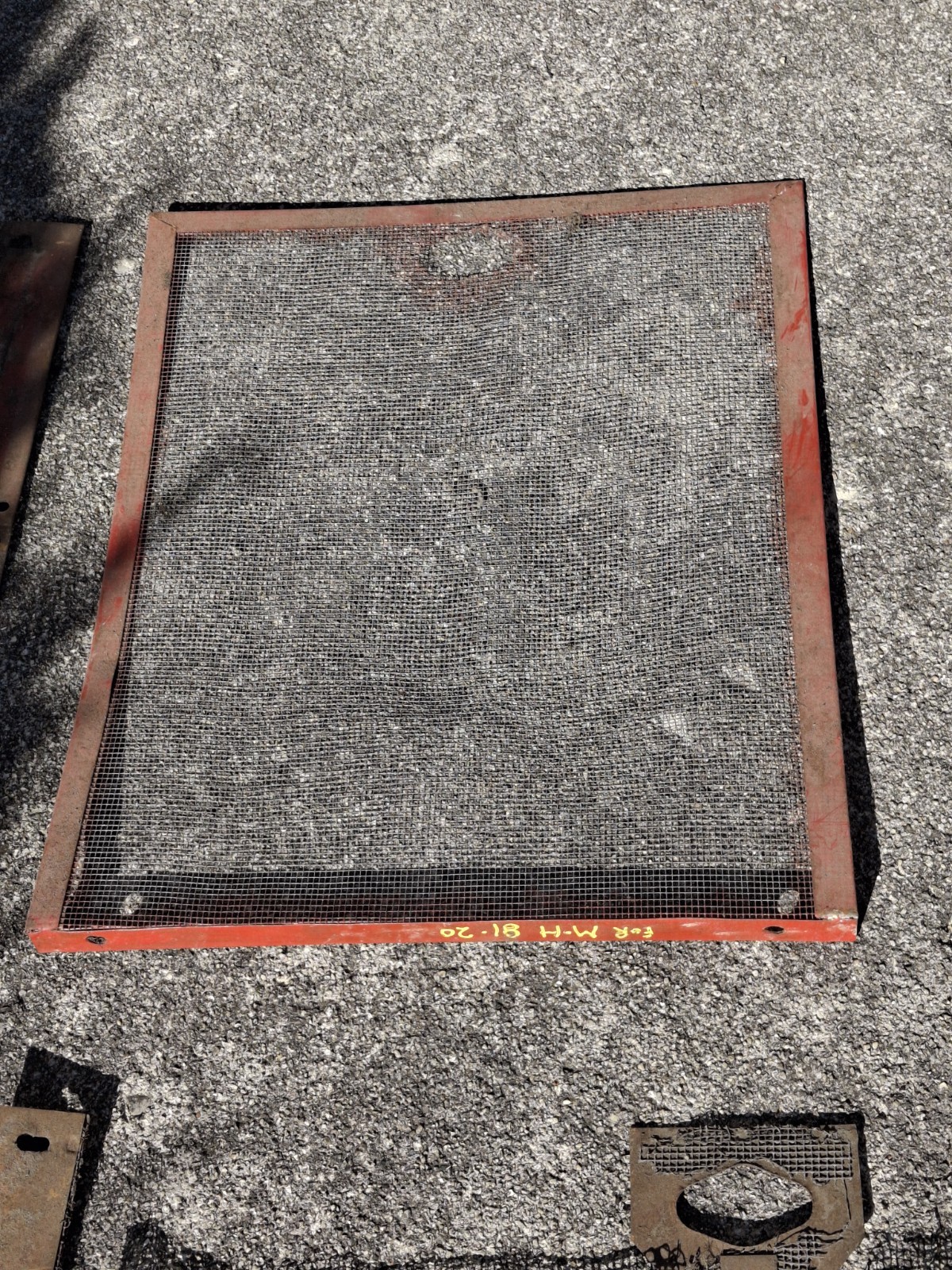 Massey Harris Grille Screens Radiator Screens Massey Harris 44 30 22 23 8120