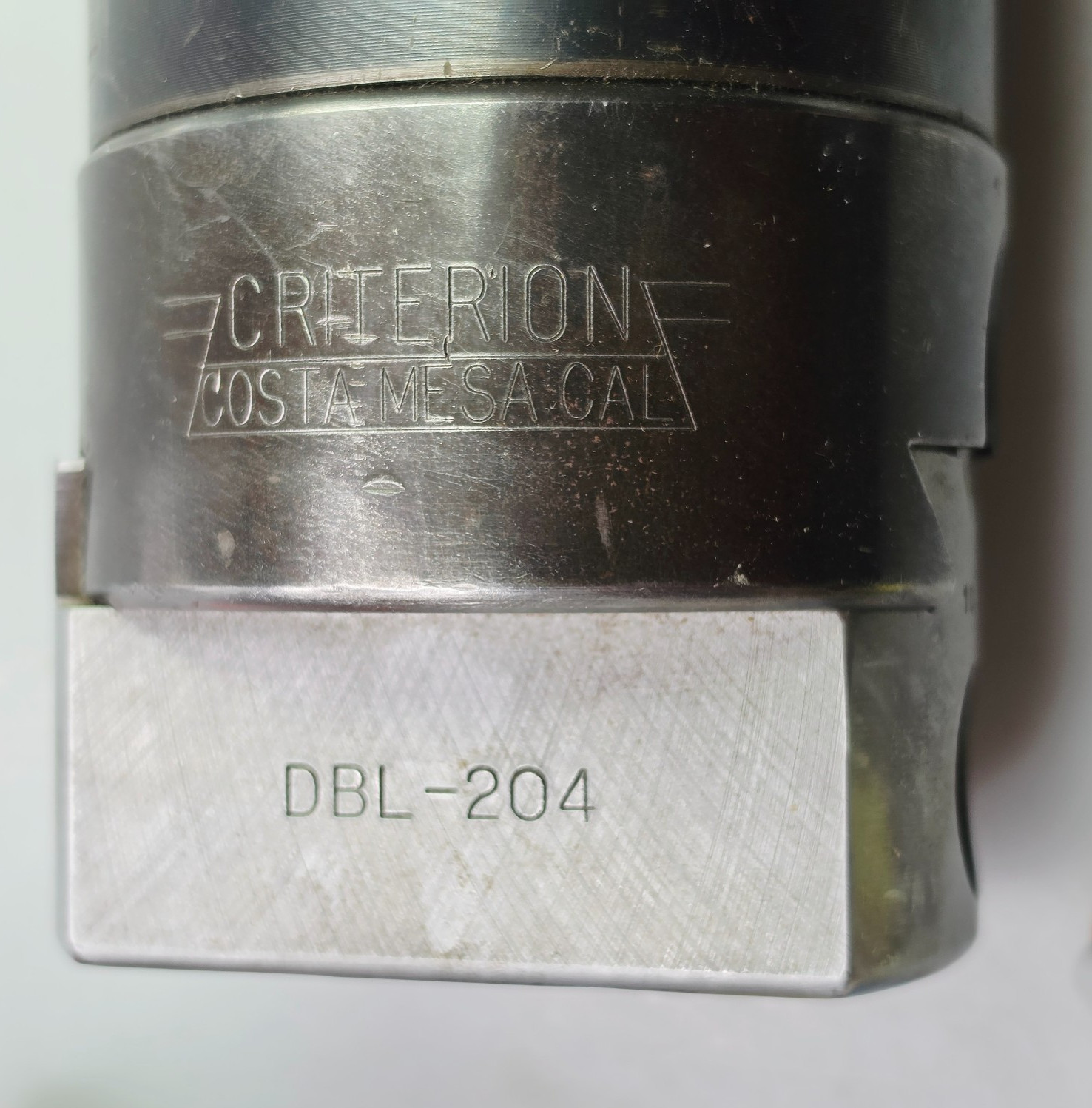 CRITERION DBL-204 Adjustable Fine Finish Boring Head on CAT50 COLLIS 50VF HOLDER