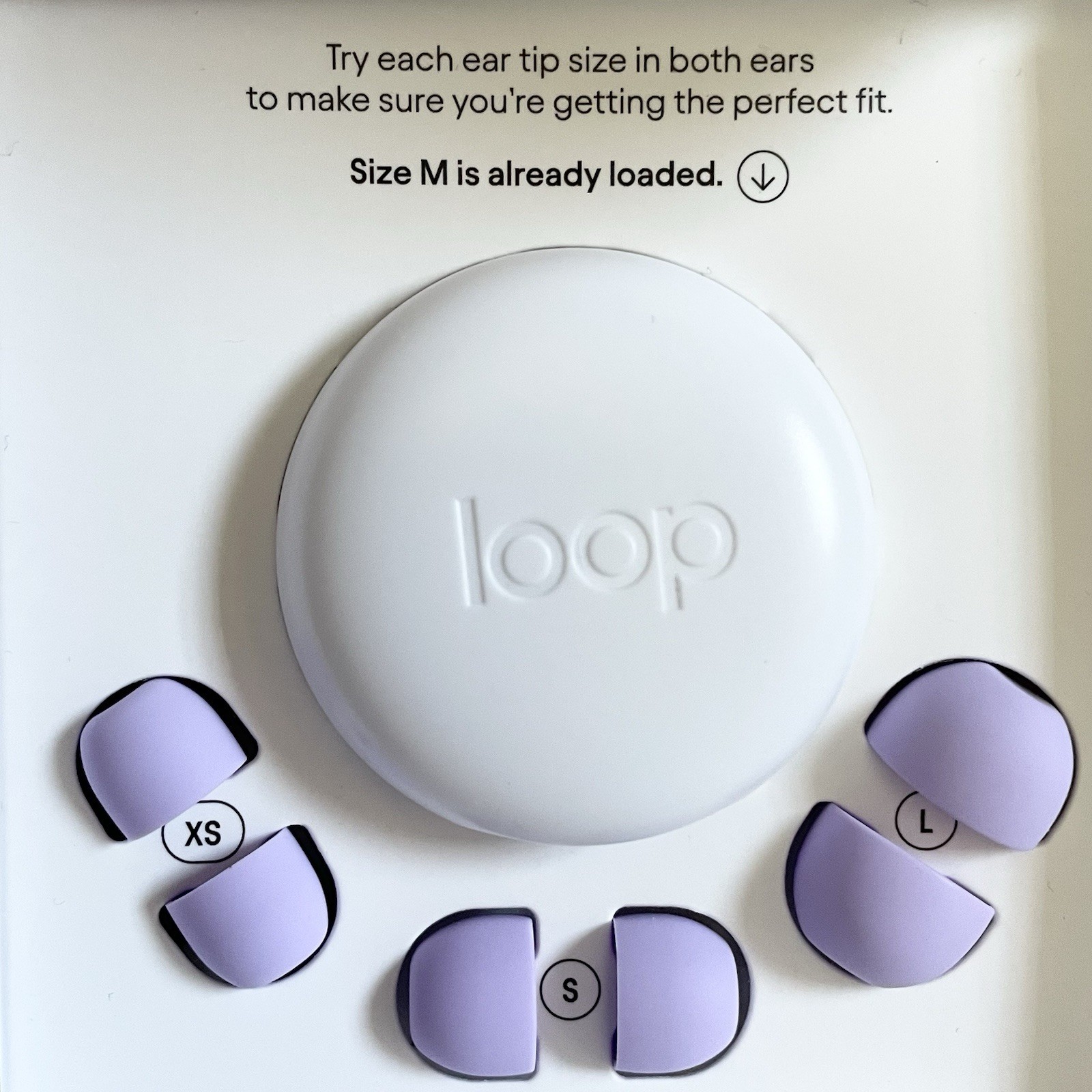 Loop QUIET 2 Ear Plugs for Concerts High Fidelity Noise Cancelling Violet