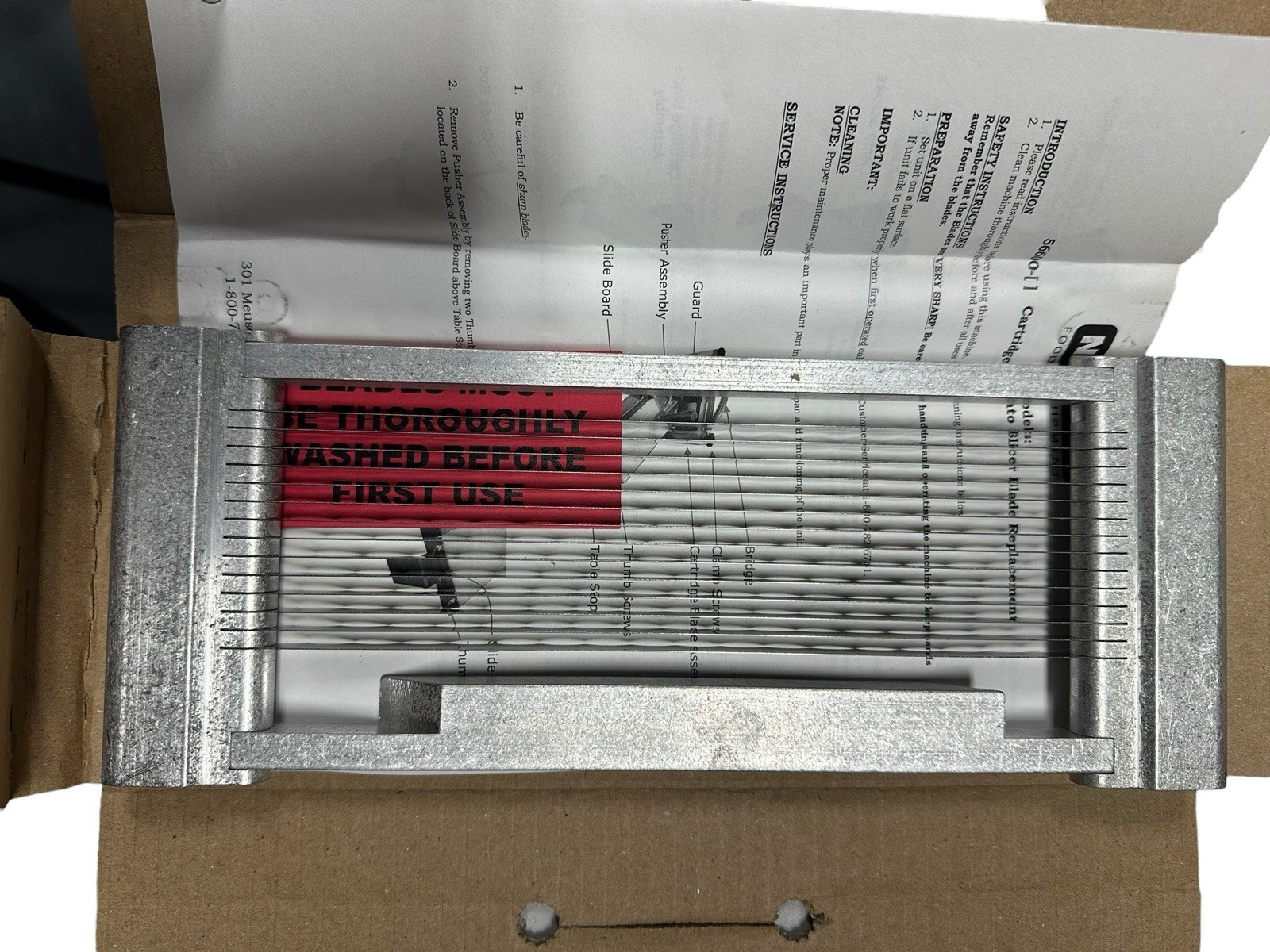 Nemco SC566-1 Scalloped Blade Set 3/16″ NEW FreeShipping